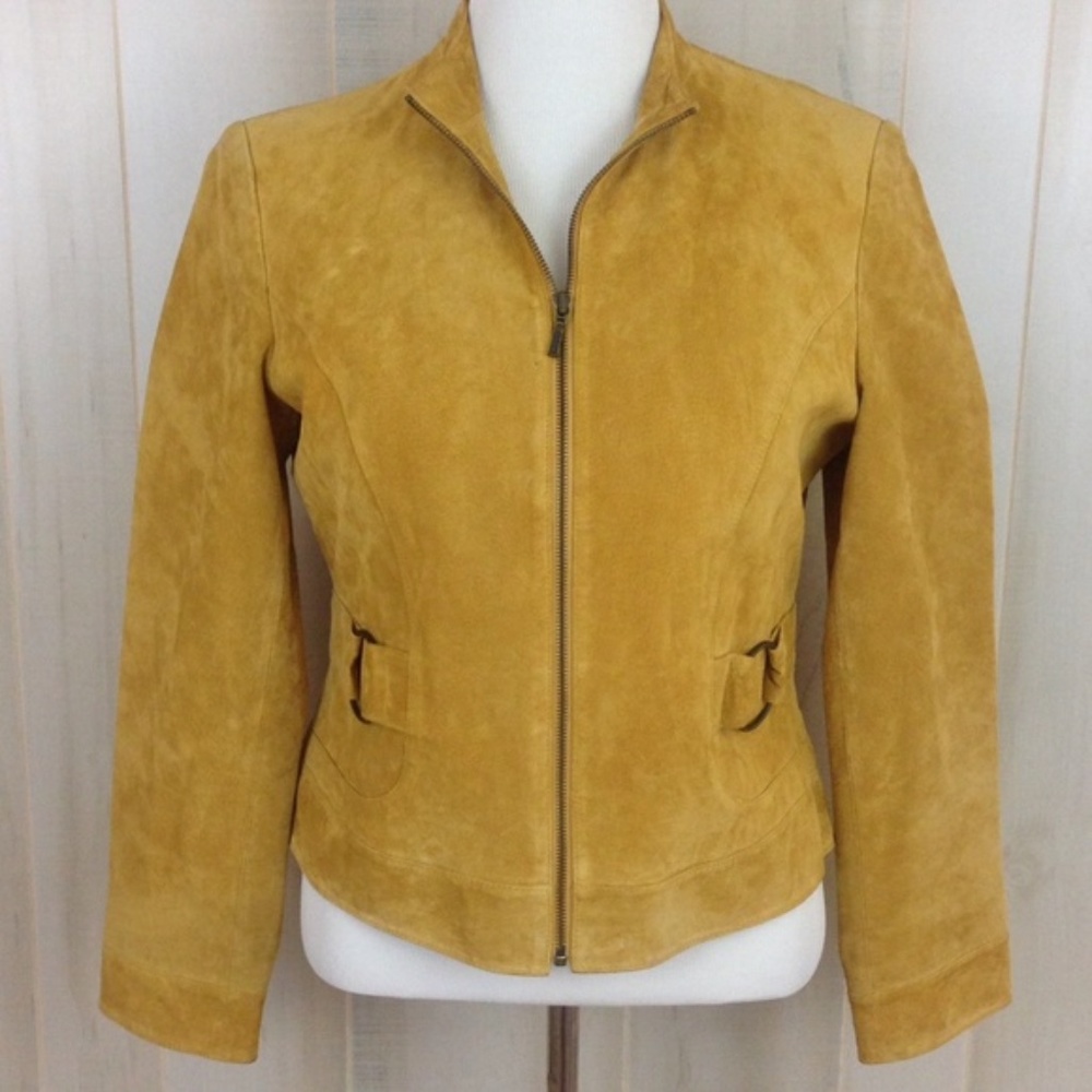 REVUE suede leather jacket blazer